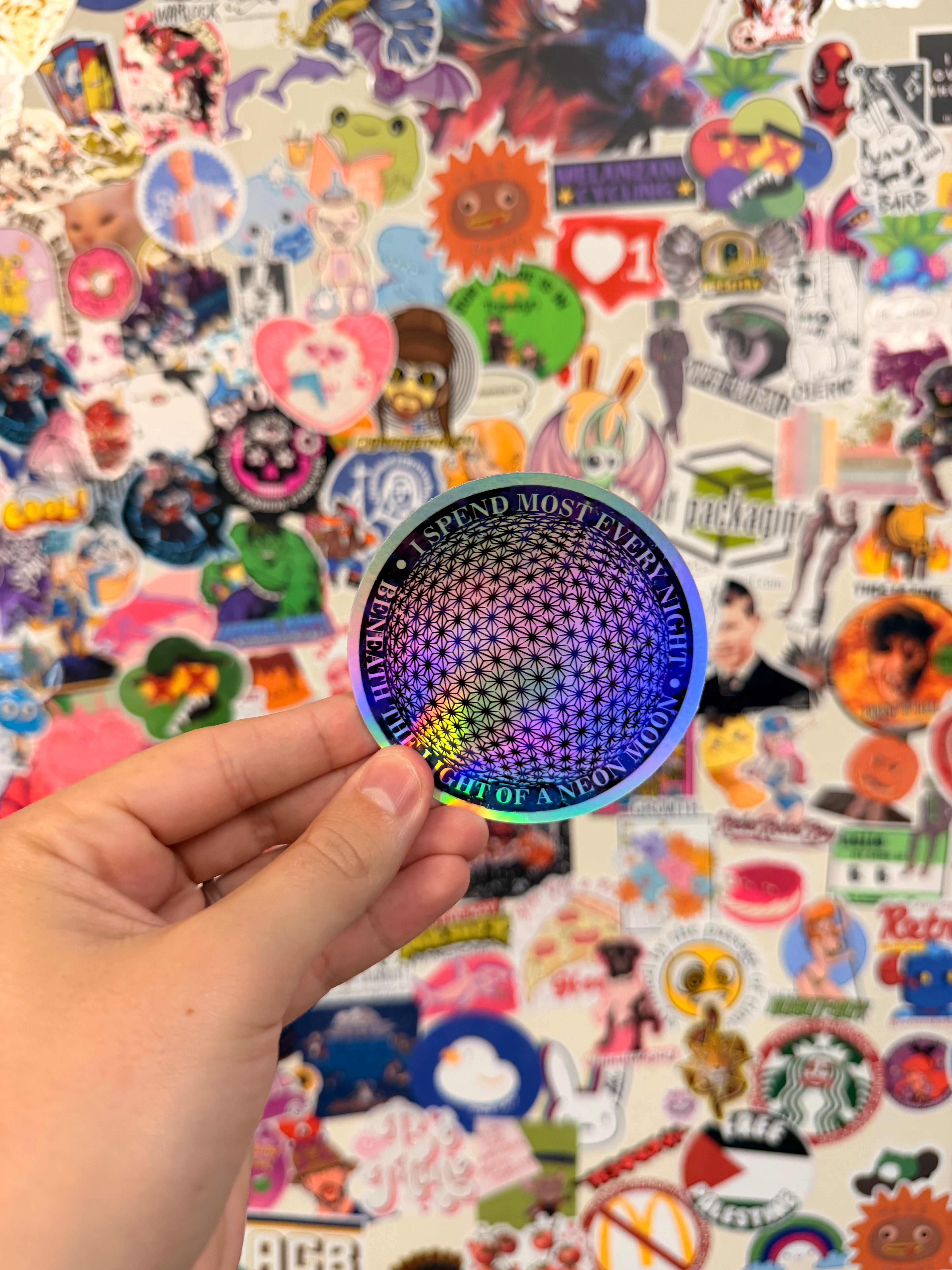 Stickers Holográficos Premium Personalizados
