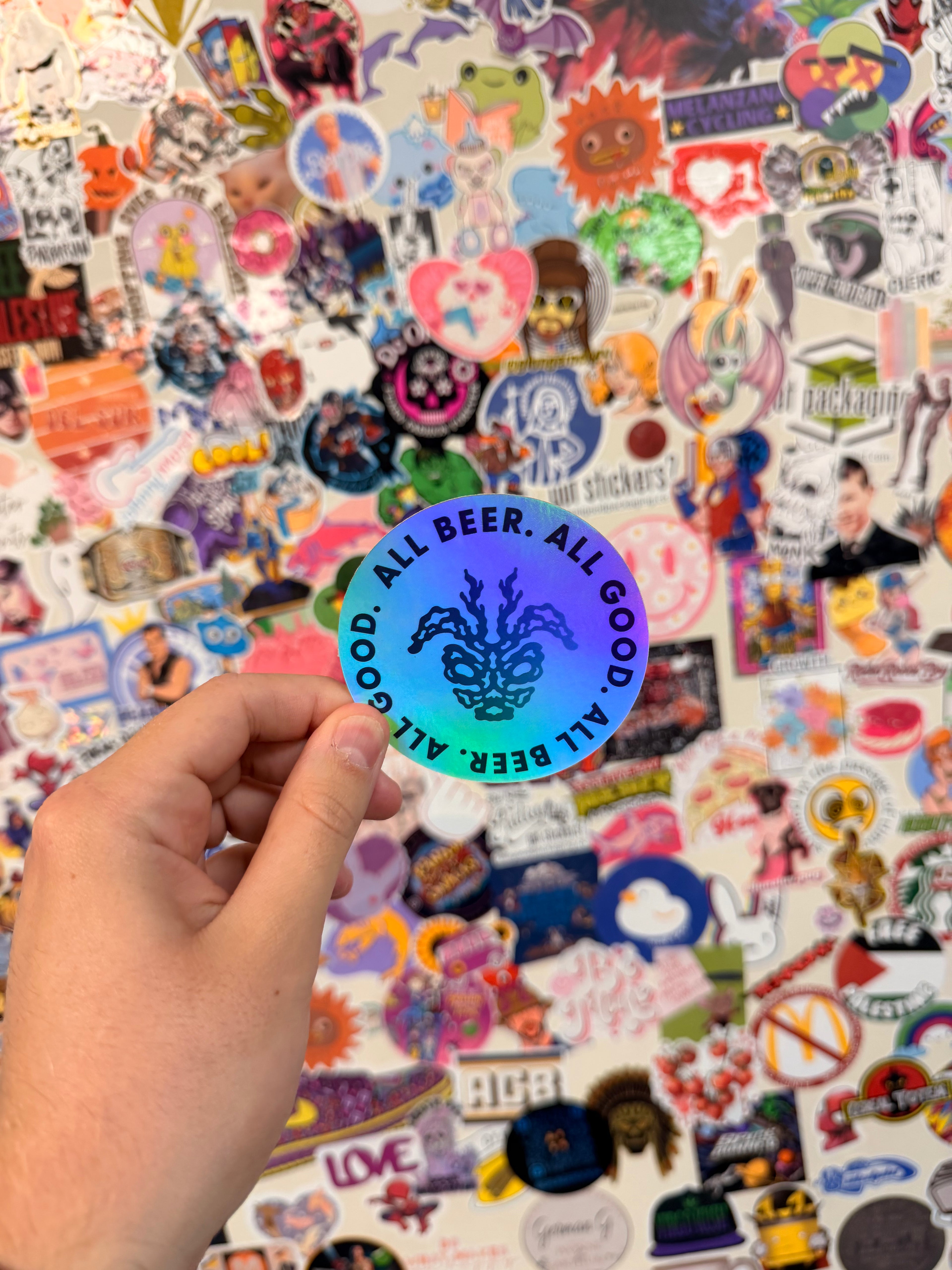 Stickers Holográficos Premium Personalizados