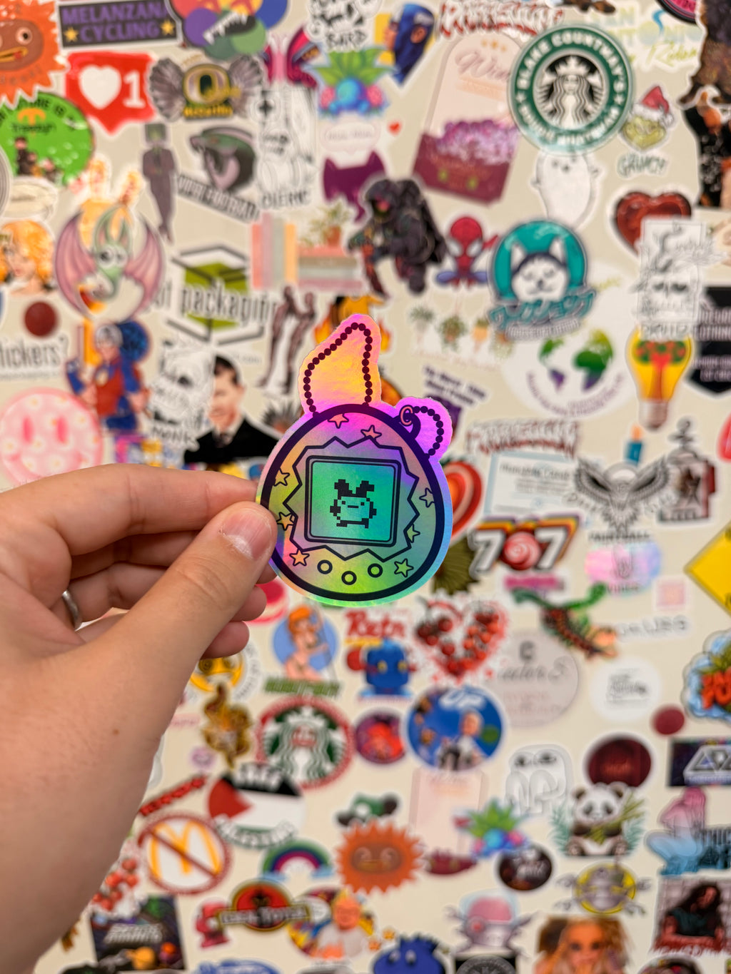 Stickers Holográficos Premium Personalizados