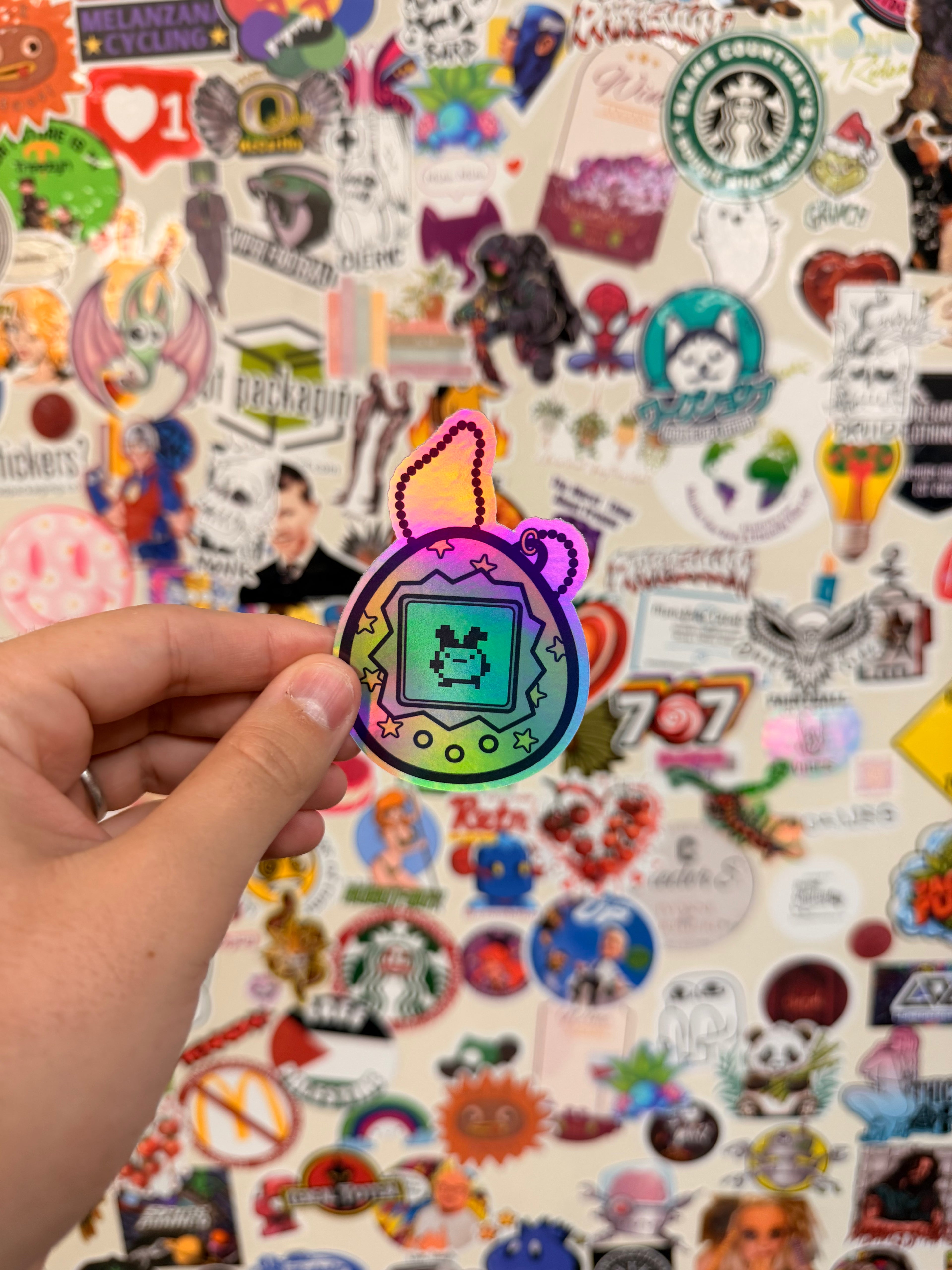 Stickers Holográficos Premium Personalizados